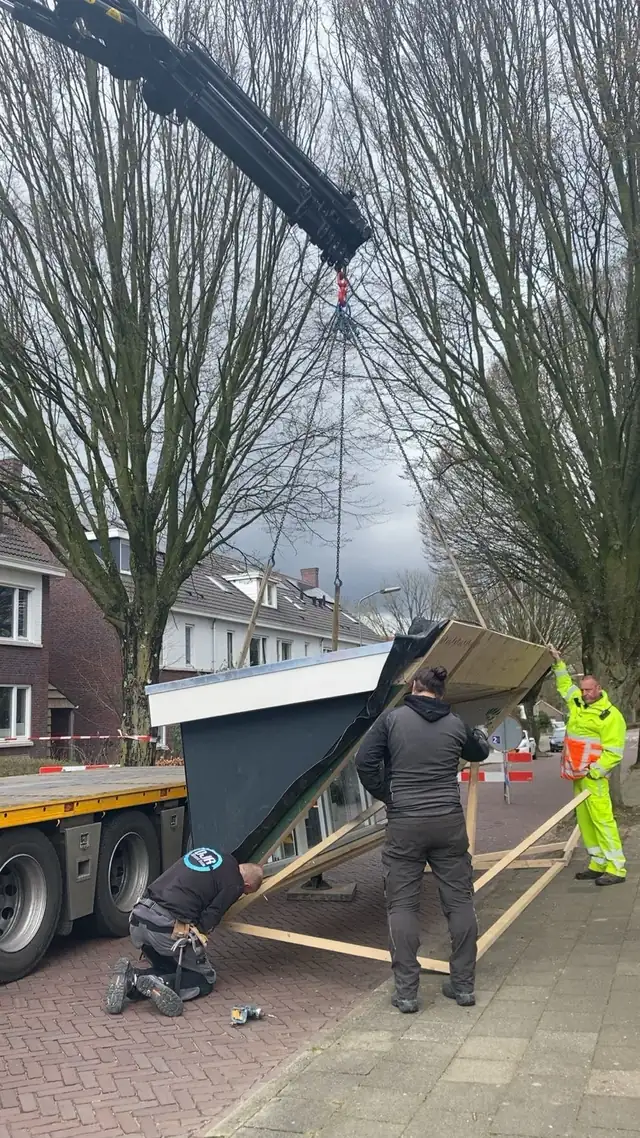 Prefab dakkapel, met de kraan geplaatst, foto 14 van 14